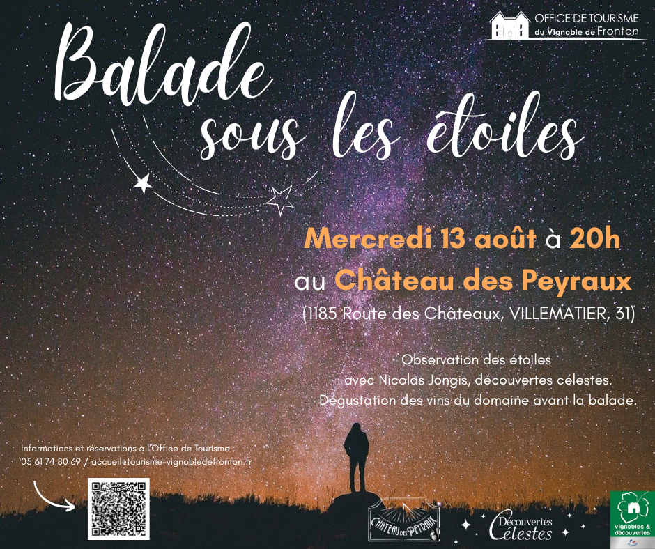BALADE SOUS LES ÉTOILES