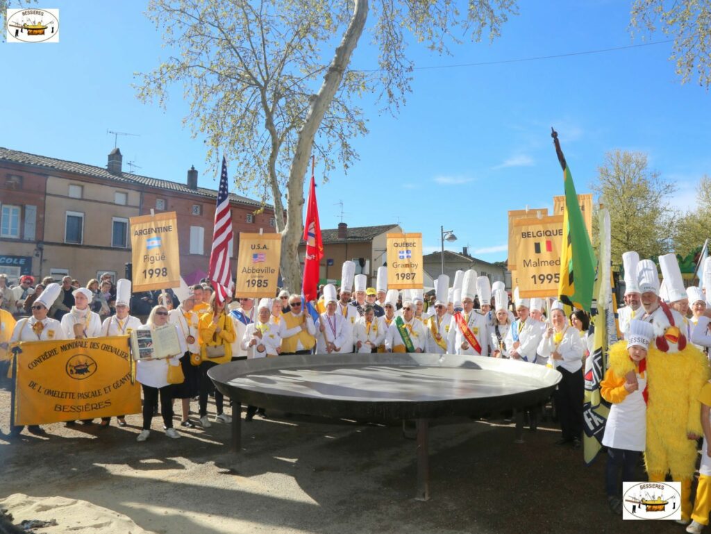 L&rsquo;OMELETTE GEANTE ET LES FÊTES DE PÂQUES A BESSIERES