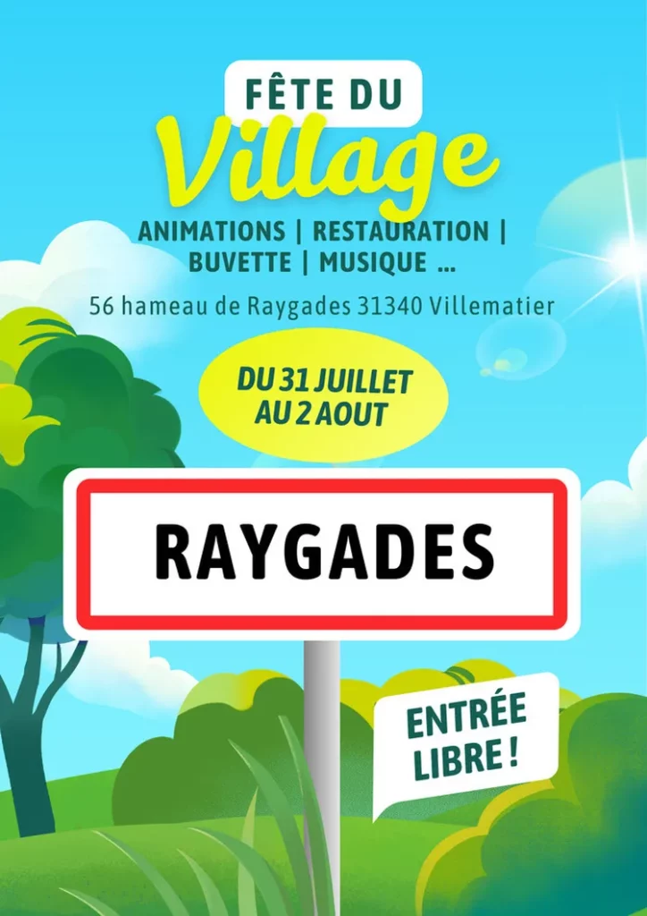 FÊTE DU VILLAGE RAYGADES